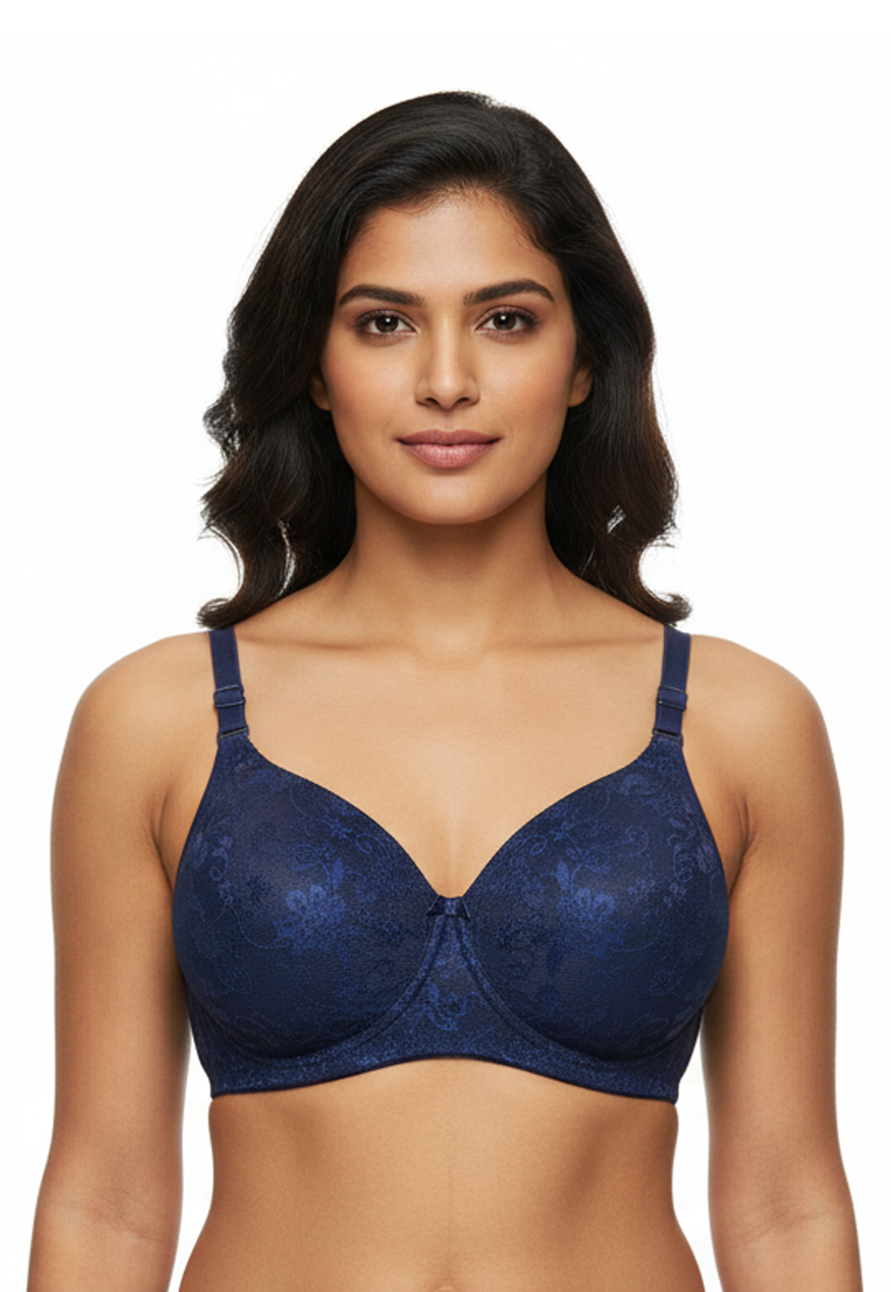 Lace Padded Wireless Bra - Image 3