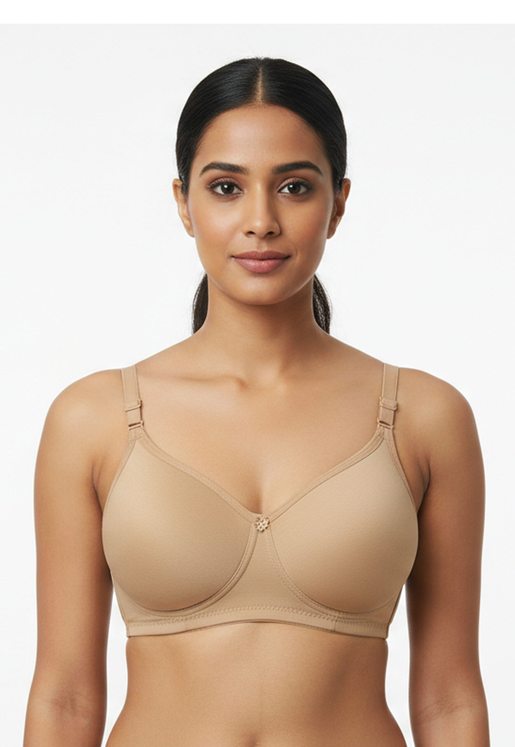 Cotton Padded Wireless Bra - JAV-PWLB - Image 2