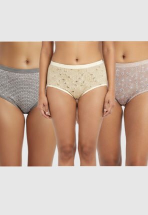 Printed Panties Combo Pack of 3