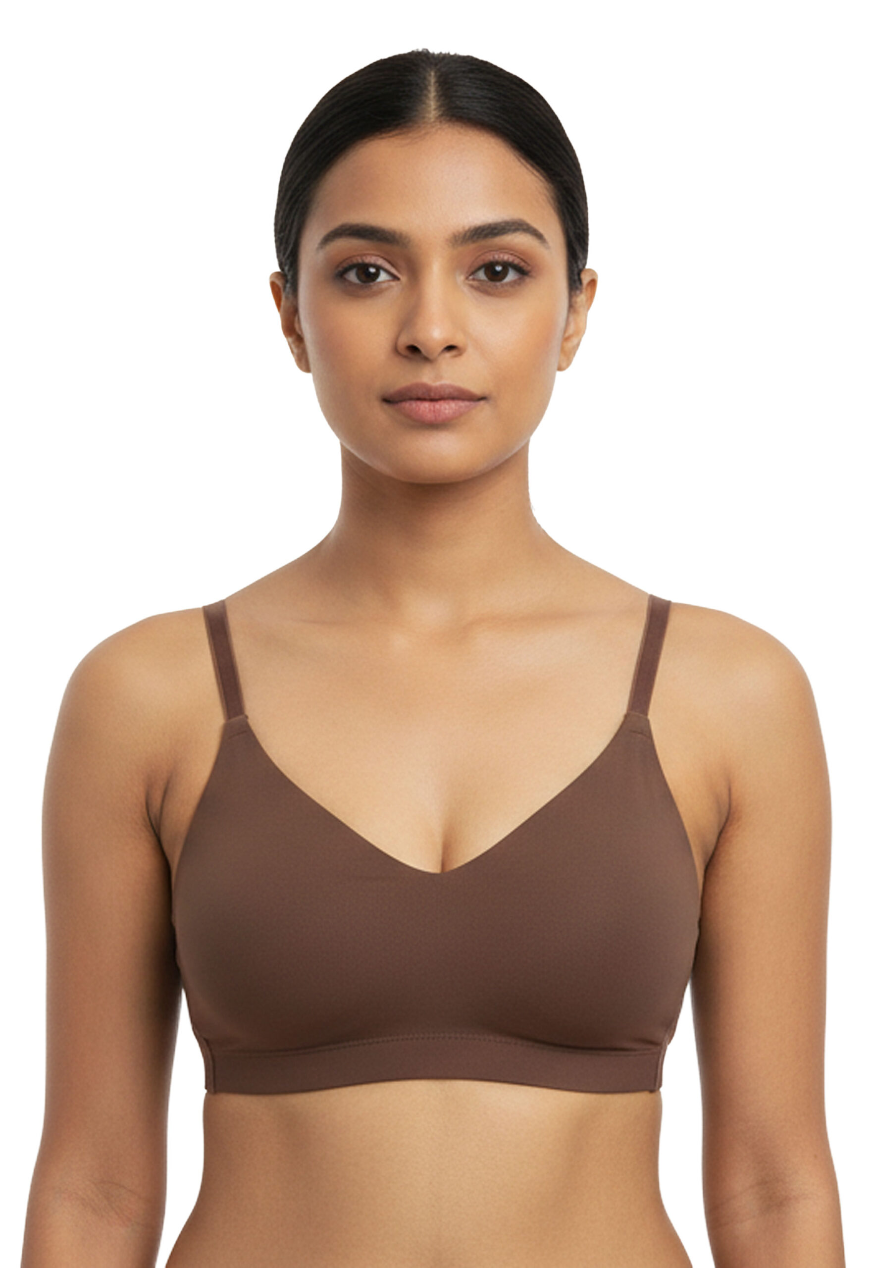 Adjustable Strap Lycra Padded Bra - Image 2
