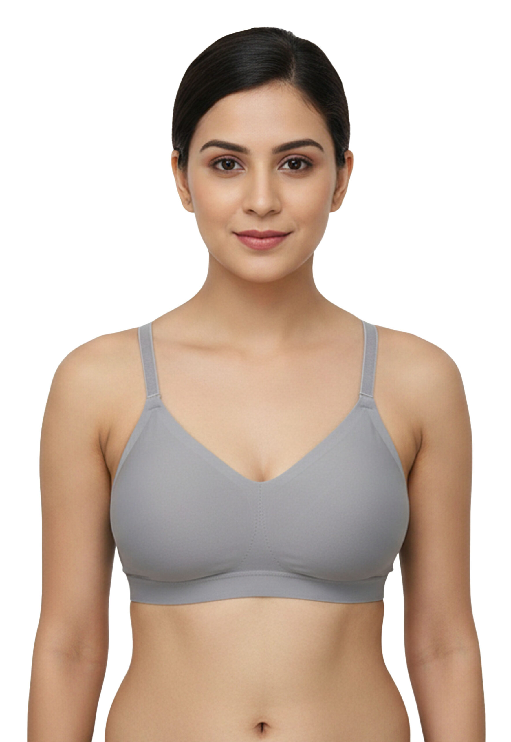 Adjustable Strap Lycra Padded Bra - Image 3