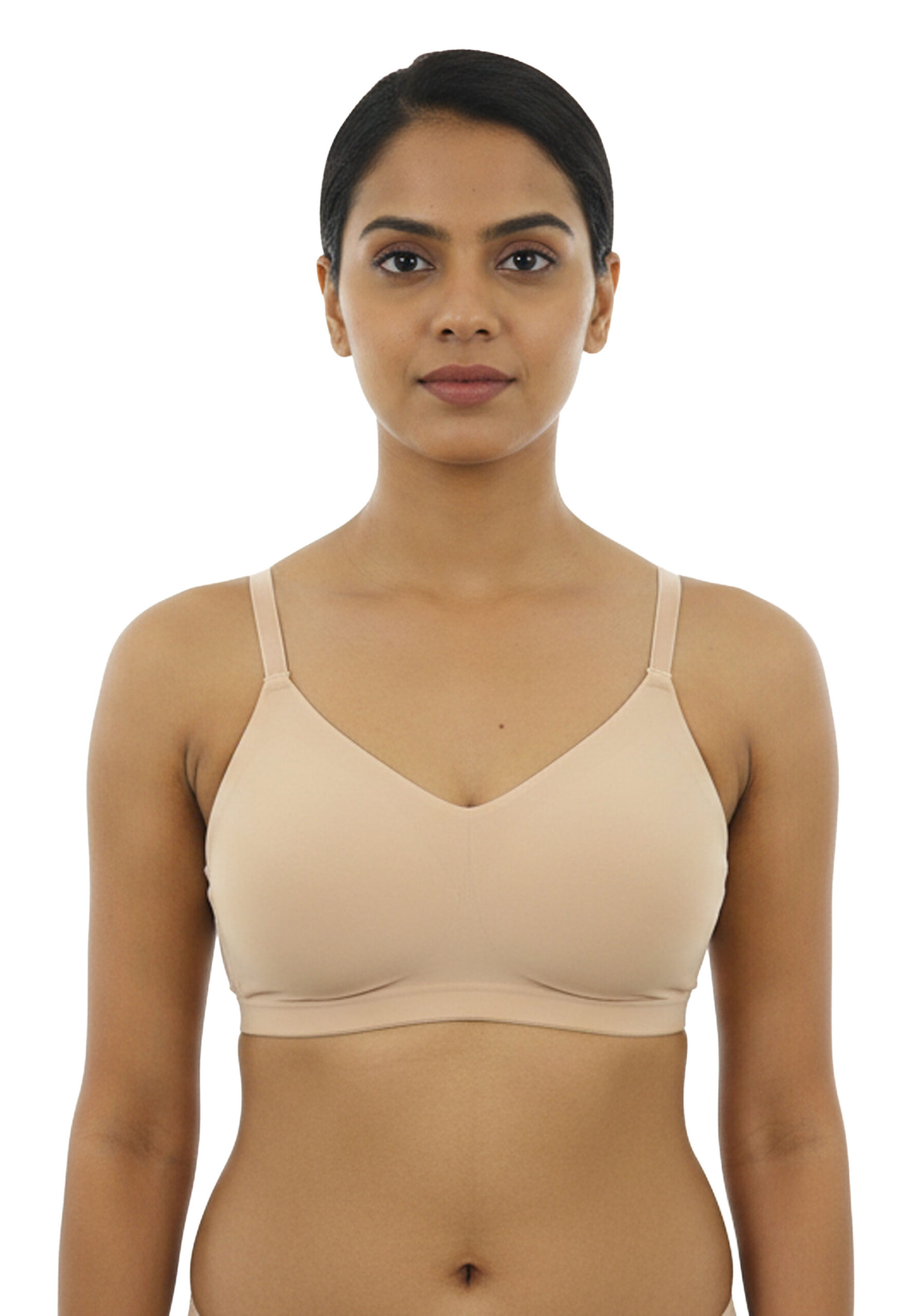 Adjustable Strap Lycra Padded Bra - Image 4
