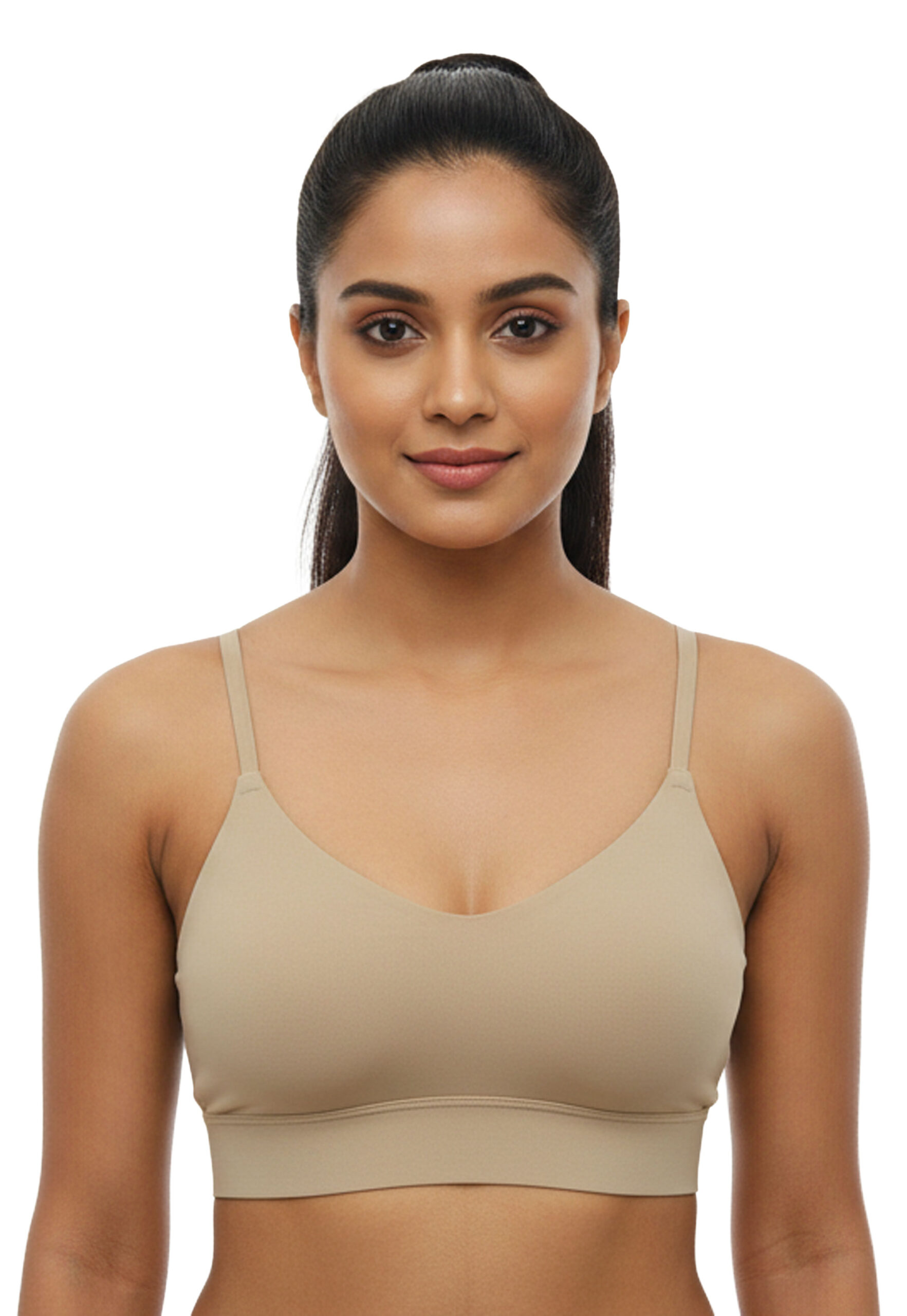 Strap Lycra Padded Bra - Image 3